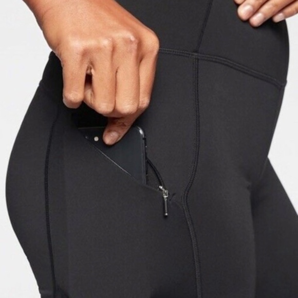 NEW Athleta White Contender Tight MEDIUM - Picture 2 of 8